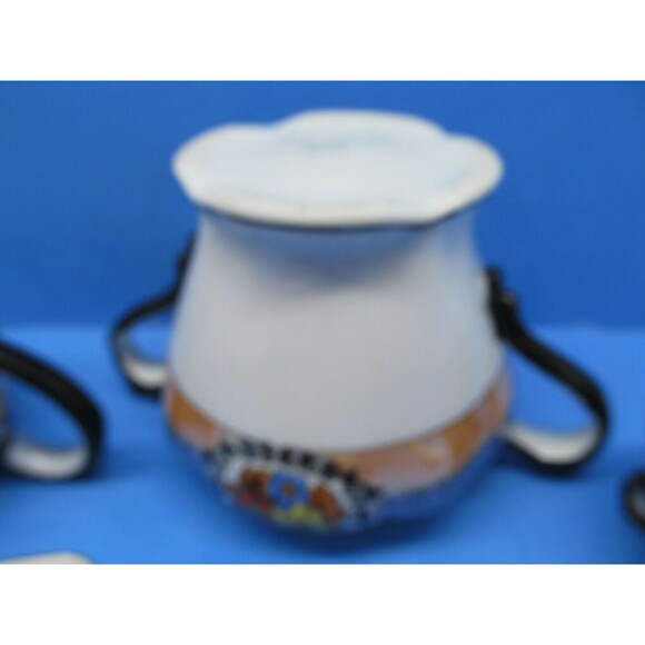 Noritake Morimura Hand Painted Sugar Bowl And Creamer Set - Picture 10 of 12